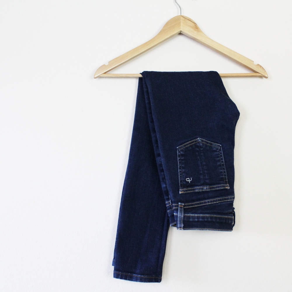 rag & bone Dark Blue Skinny Jeans